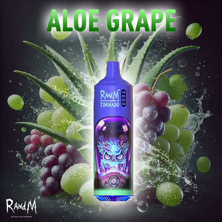 RandM Tornado Vape 9000- Aloe Grape