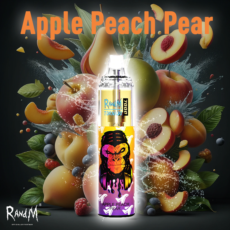 RandM Tornado 7000- Apple Peach Pear