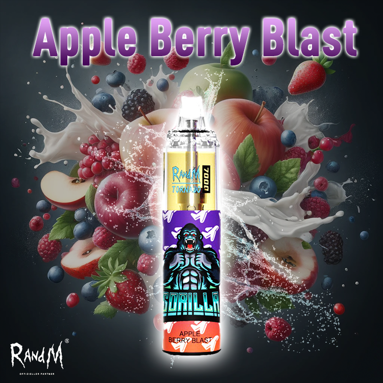 RandM Tornado Vape 7000- Apple Berry Blast