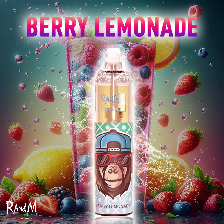 RandM Tornado Vape 7000- Berry Lemonade