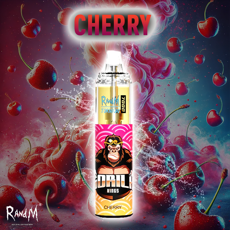 RandM Tornado Vape 7000- Cherry