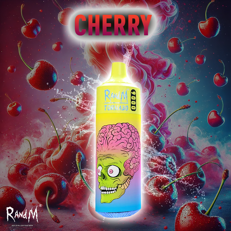 RandM Tornado Vape 9000- Cherry