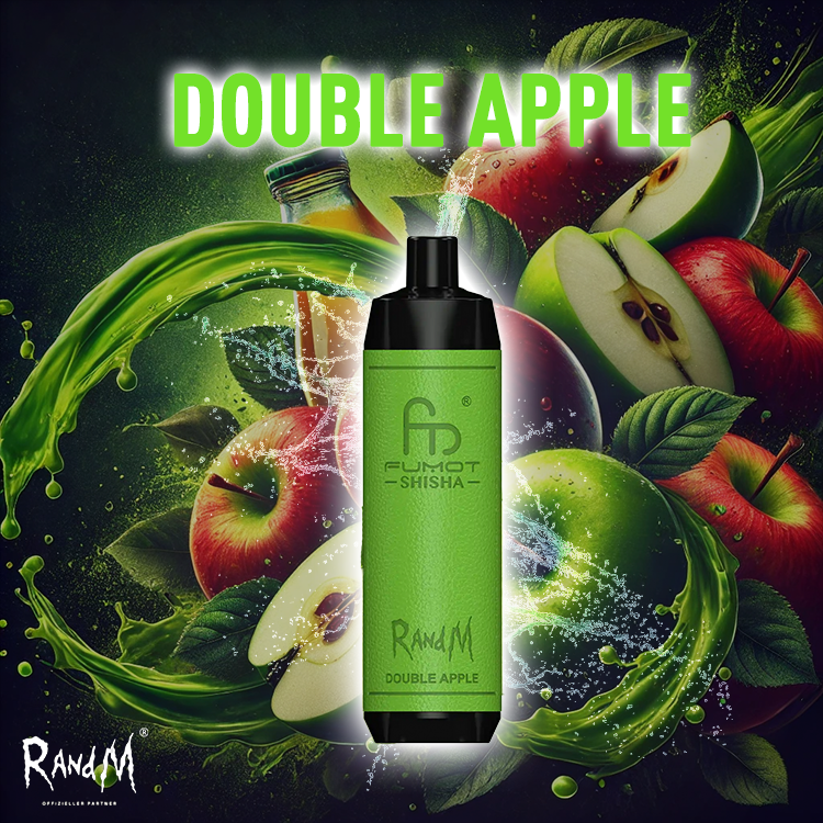 RandM Shisha Vape 10000- Double Apple