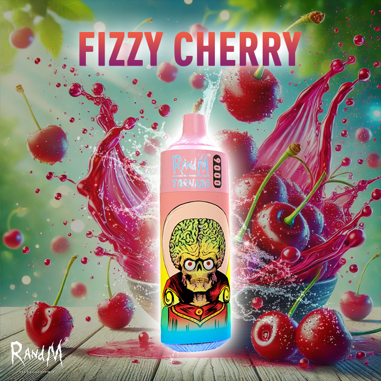 RandM Tornado Vape 9000- Fizzy Cherry