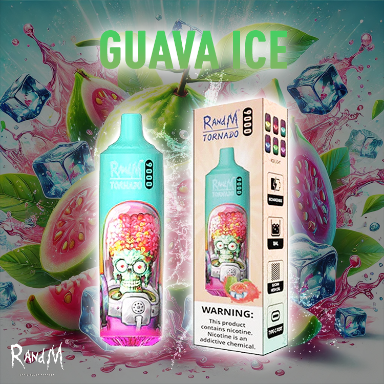 RandM Tornado Vape 9000- Guava Ice