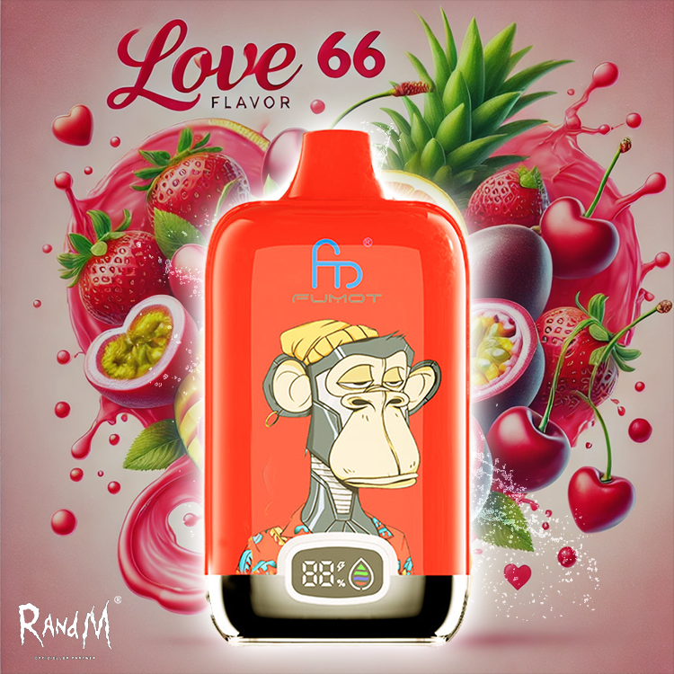 RandM Digital Box Vape 120000- Love 66