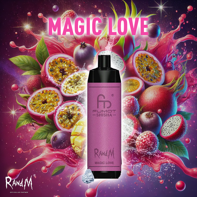 RandM Shisha Vape 10000- Magic Love