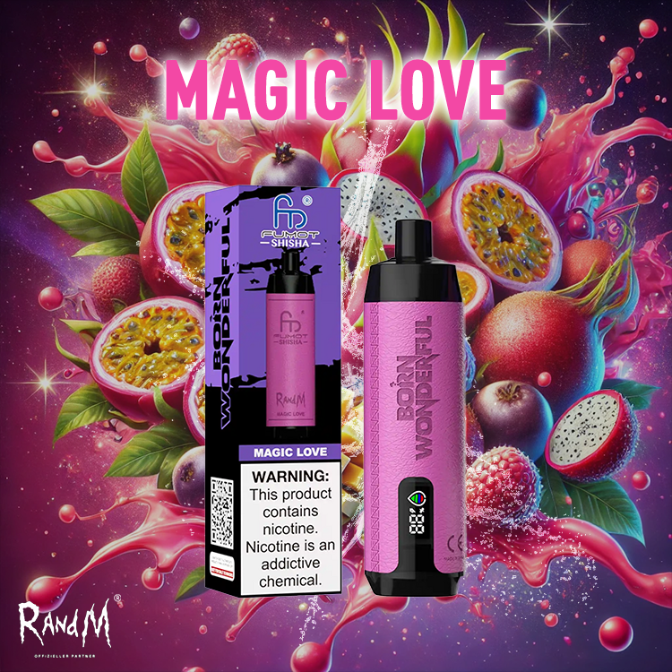 RandM Shisha Vape 10000- Magic Love