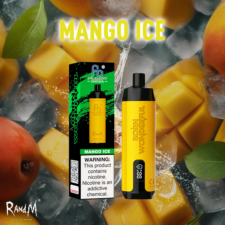 RandM Shisha Vape 10000- Mango on Ice