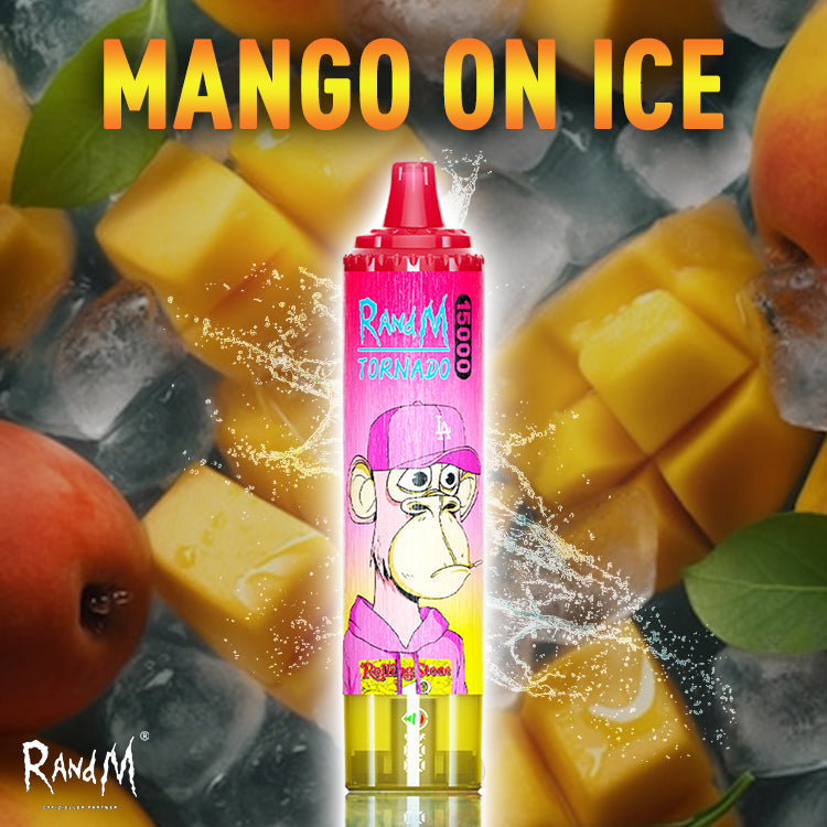 RandM Tornado Vape 15000- Mango on Ice