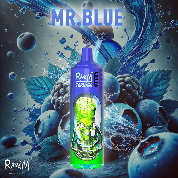 RandM Tornado Vape 9000- Mr.Blue