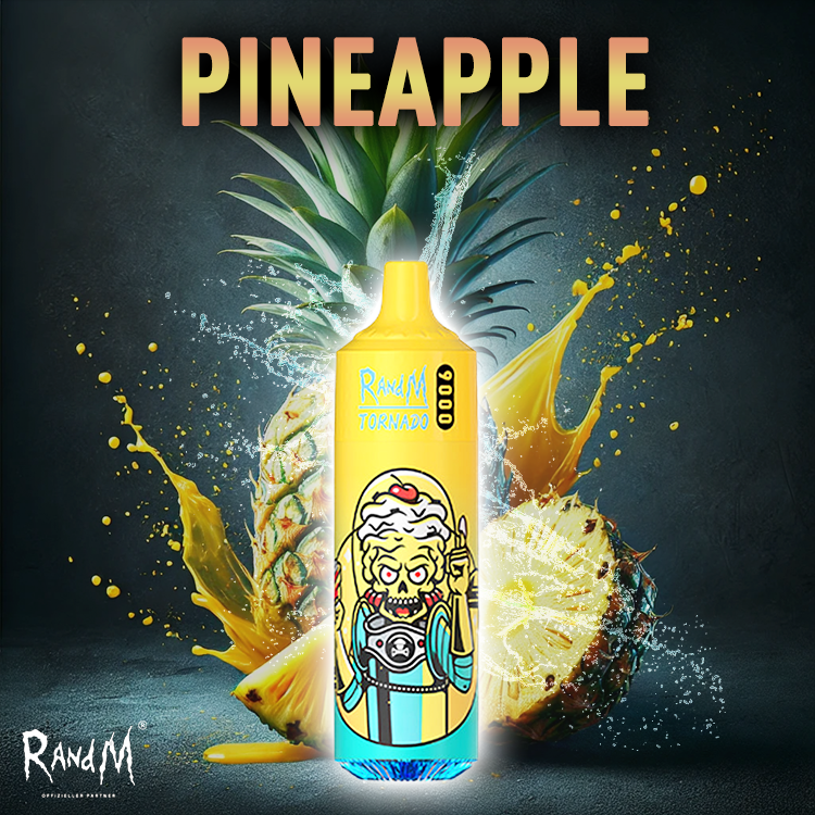 RandM Tornado Vape 9000- Pineapple