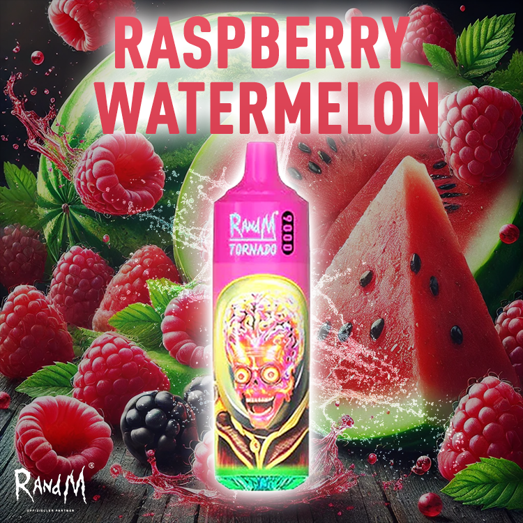 RandM Tornado Vape 9000- Raspberry Watermelon