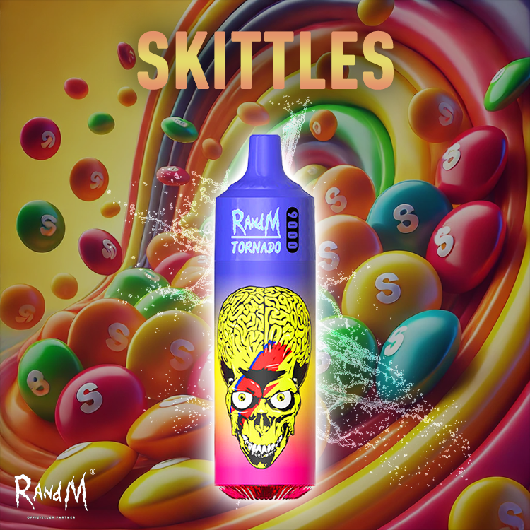 RandM Tornado Vape 9000- Skittles