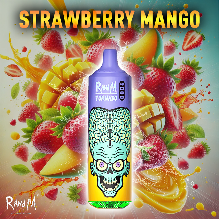 RandM Tornado Vape 9000- Strawberry Mango