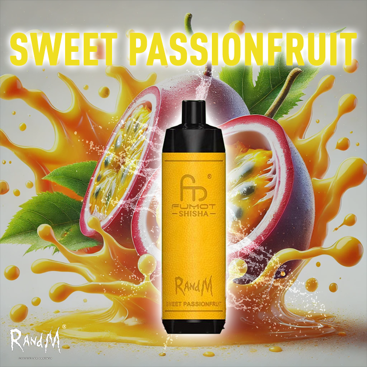 RandM Shisha Vape 10000- Sweet Passionfruit