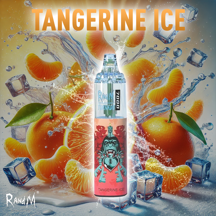 RandM Tornado Vape 7000- Tangerine Ice