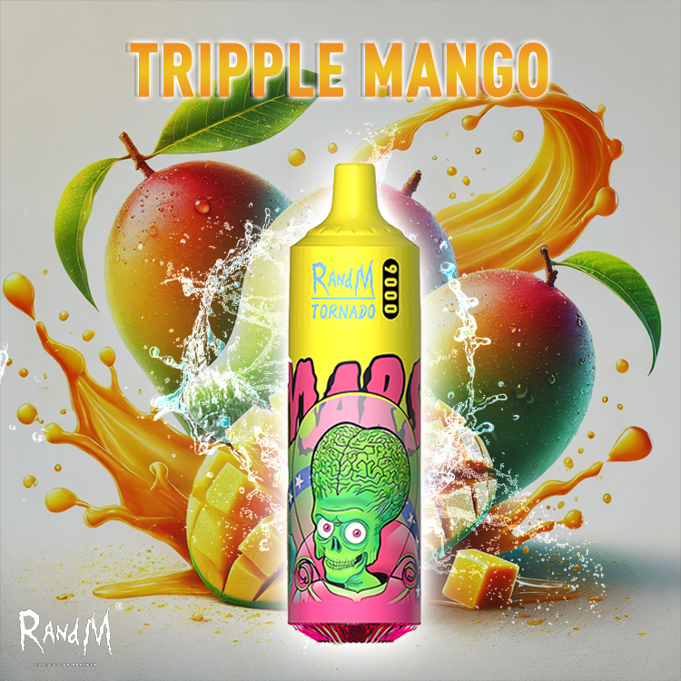 RandM Tornado Vape 9000- Tripple Mango