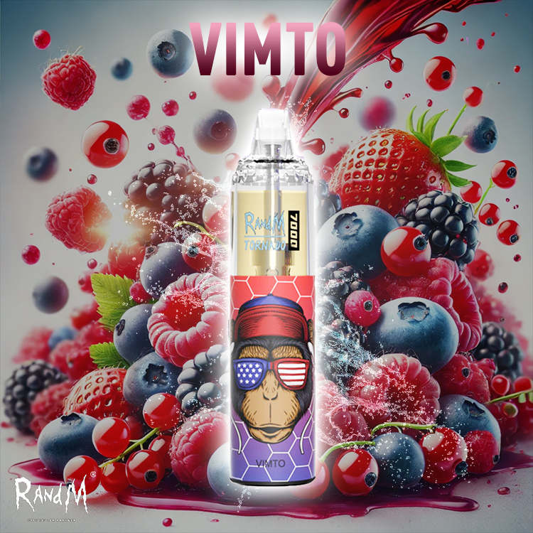 RandM Tornado Vape 7000- Vimto