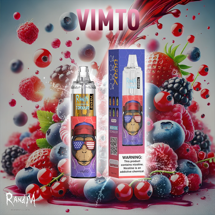 RandM Tornado Vape 7000- Vimto