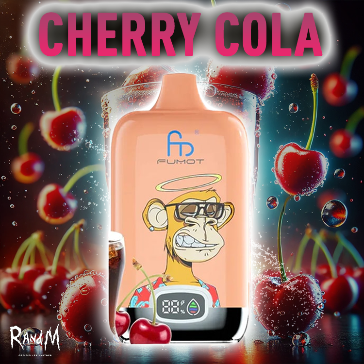 RandM Digital Box Vape 120000- Cherry Cola