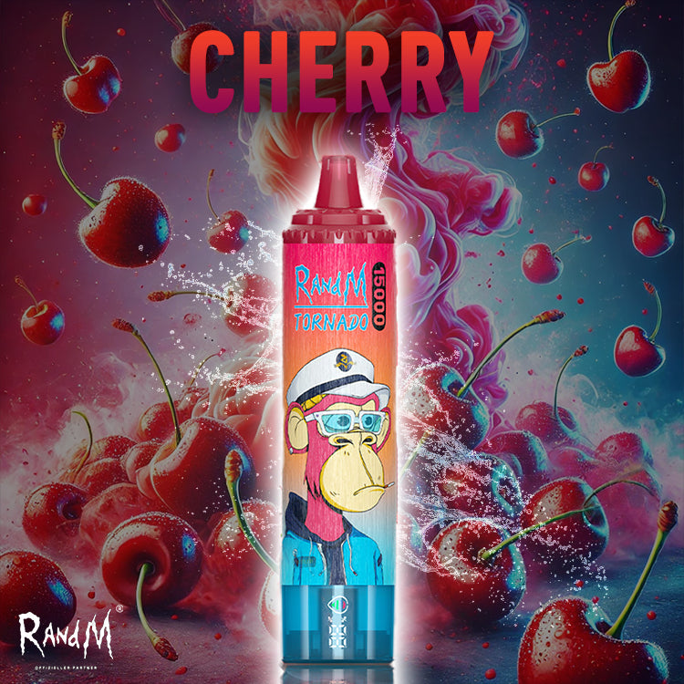 RandM Tornado Vape 15000- Cherry