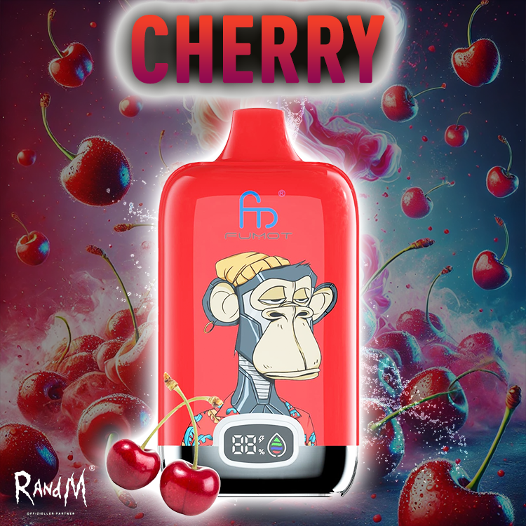 RandM Digital Box Vape 120000- Cherry