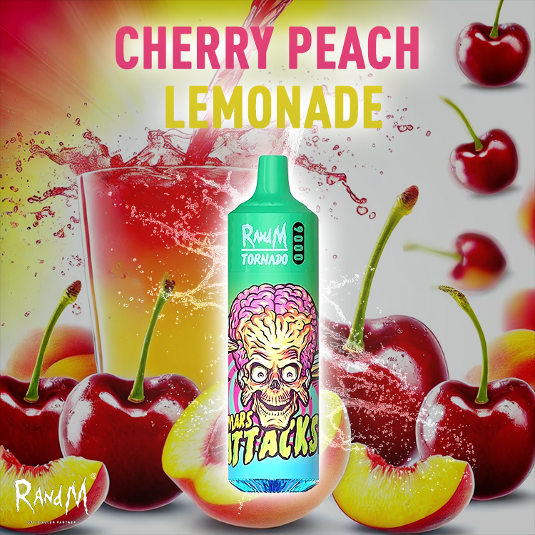 RandM Tornado Vape 9000- Cherry Peach Lemonade