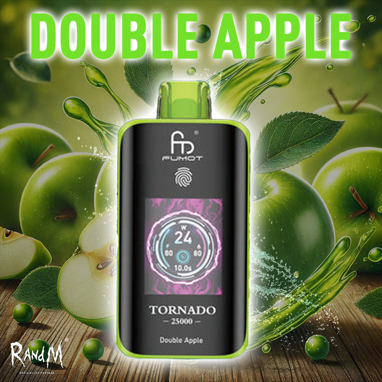 RandM Tornado Vape 25000- Double Apple