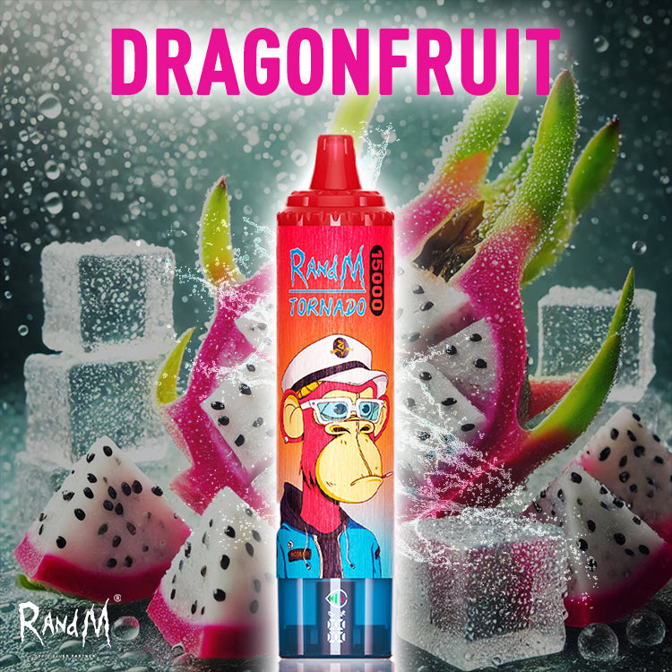 RandM Tornado Vape 15000- Dragonfruit Ice