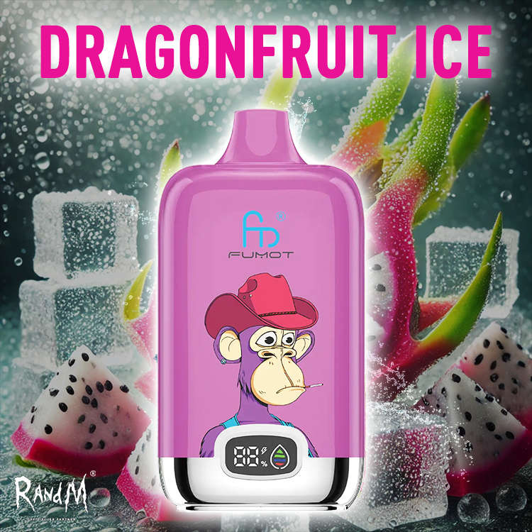 RandM Digital Box Vape 120000- Dragonfruit Ice