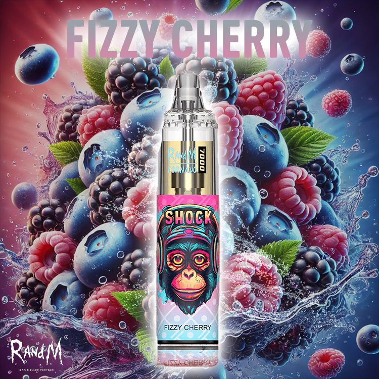 RandM Tornado Vape 7000- Fizzy Cherry