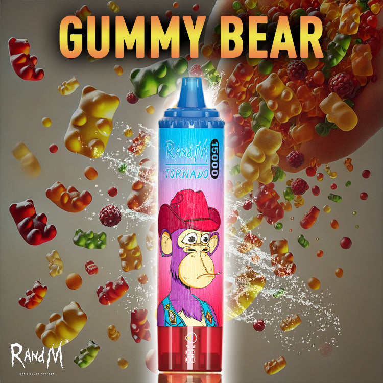 RandM Tornado Vape 15000- Gummybear