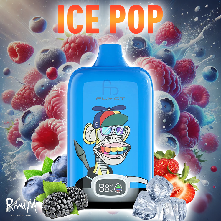 RandM Digital Box Vape 120000- Ice Pop