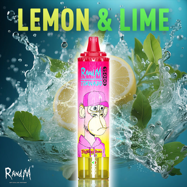 RandM Tornado Vape 15000- Lemon Lime