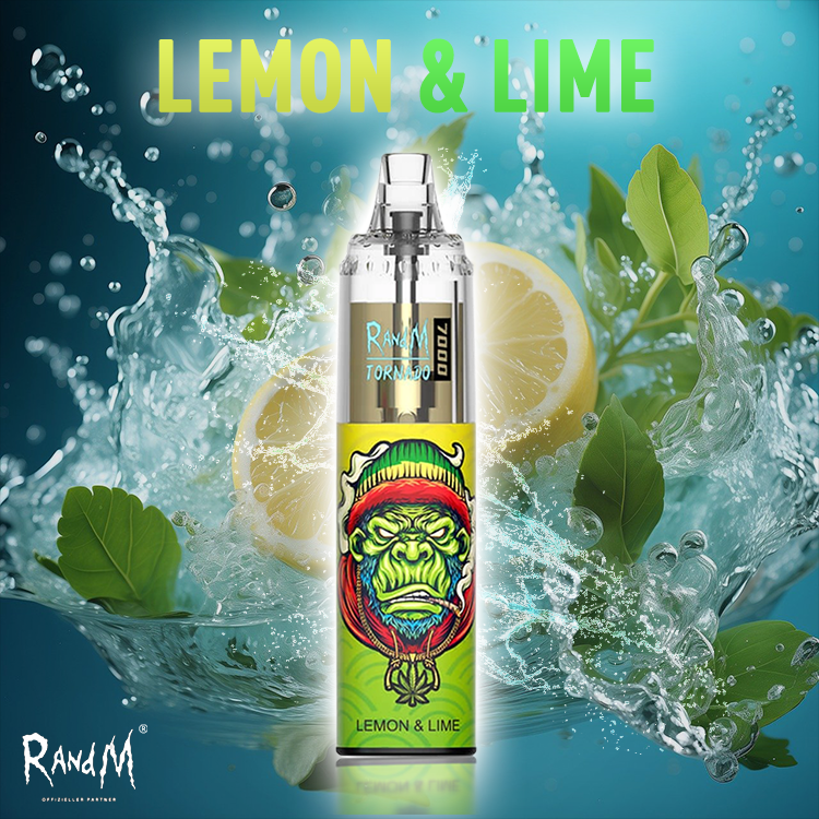 RandM Tornado Vape 7000- Lemon Lime