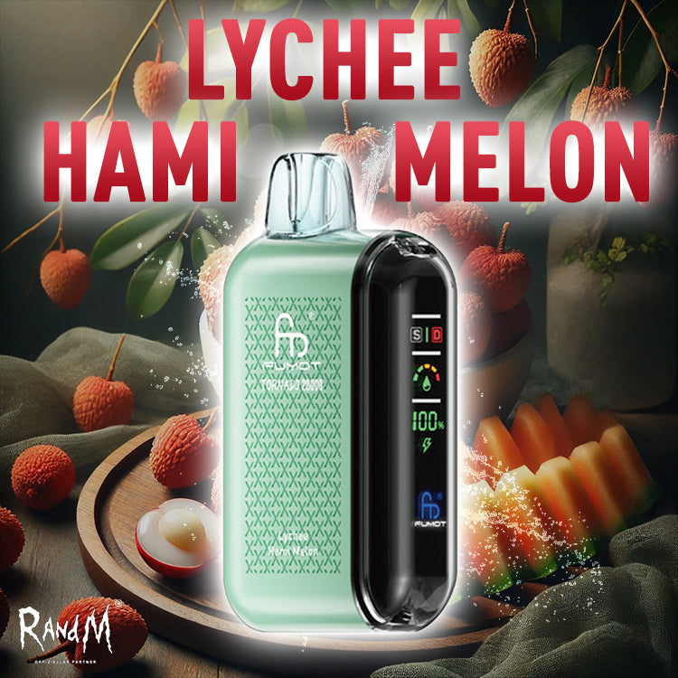 RandM Tornado Vape 20000- Lychee Hami Melon