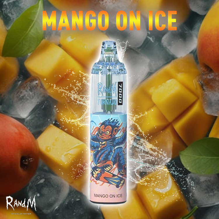 RandM Tornado Vape 7000- Mango on Ice