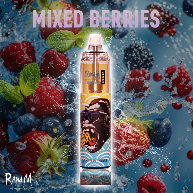 RandM Tornado Vape 7000- Mixed Berries