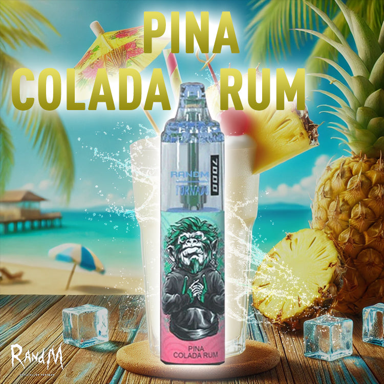 RandM Tornado 7000 Vape- Pina Colada Rum