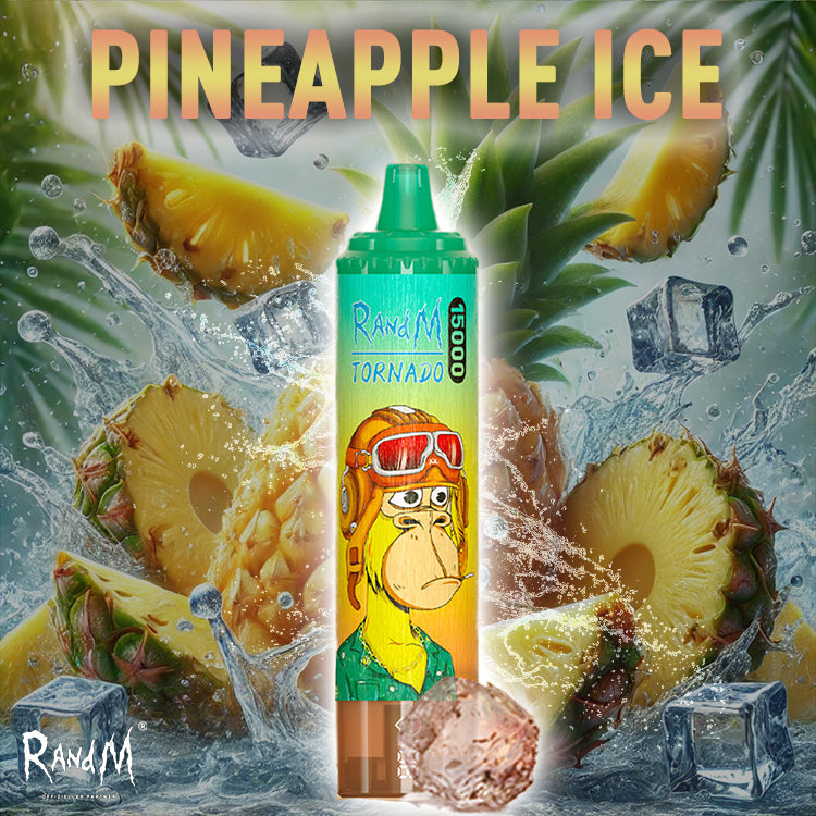 RandM Tornado Vape 15000- Pineapple Ice