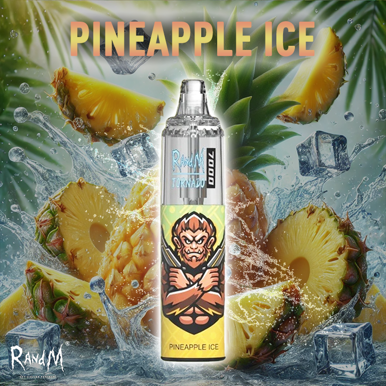 RandM Tornado Vape 7000- Pineapple Ice