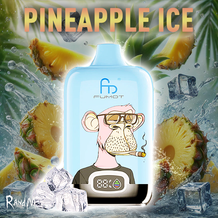 RandM Digital Box Vape 120000- Pineapple Ice