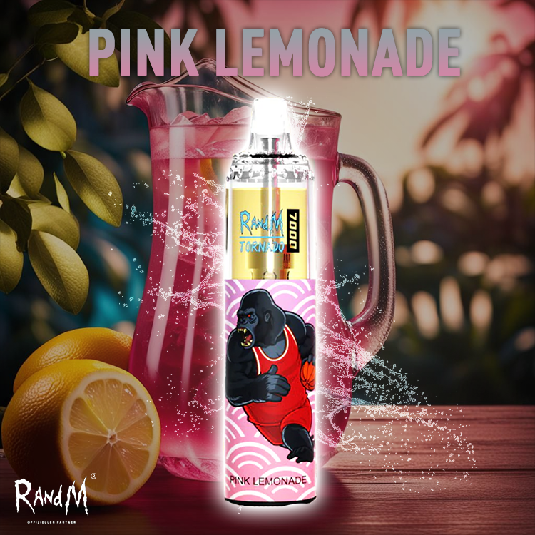 RandM Tornado Vape 7000- Pink Lemonade