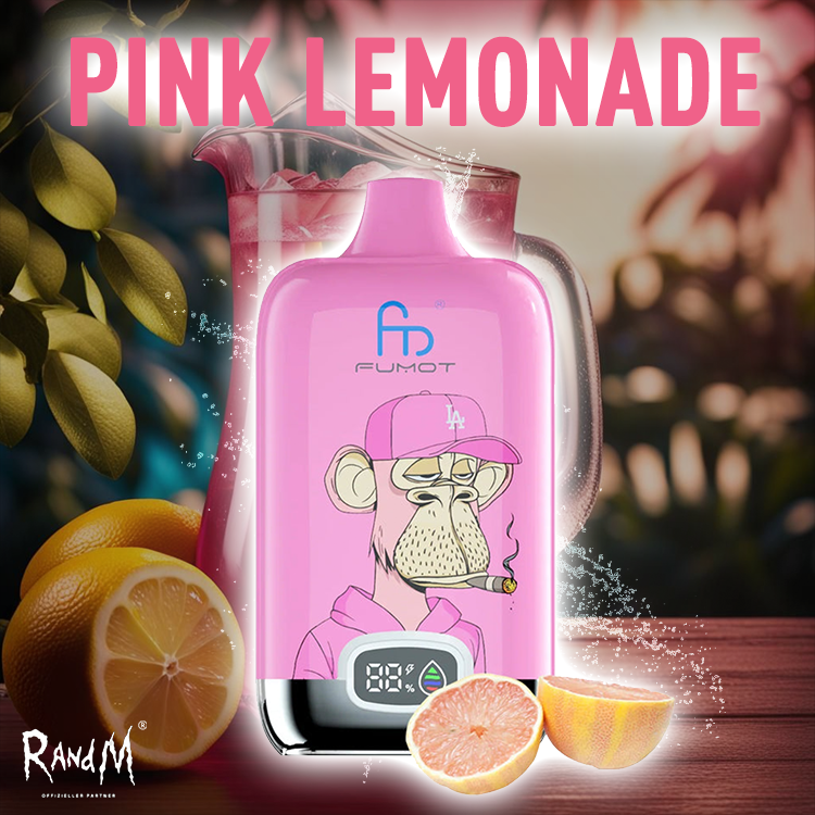 RandM Digital Box Vape 120000- Pink Lemonade