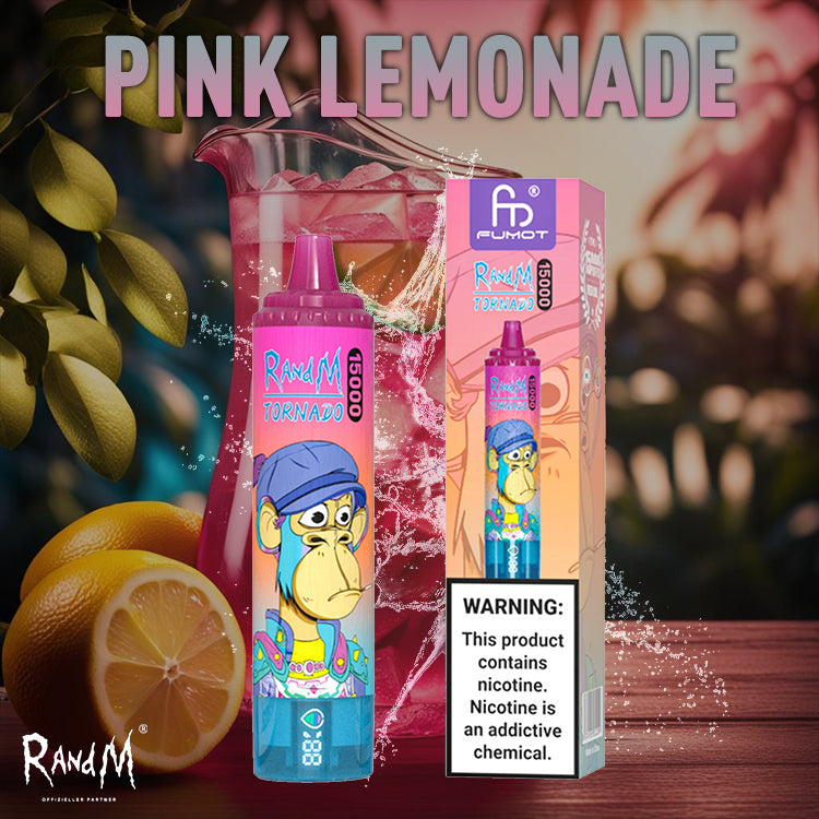 RandM Tornado Vape 15000- Pink Lemonade