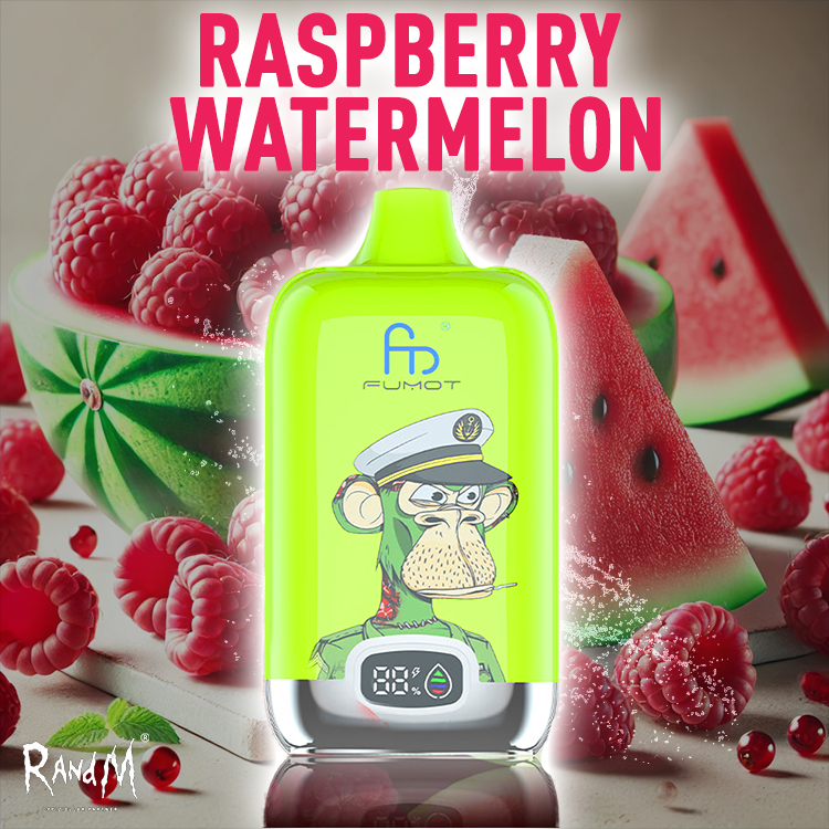 RandM Digital Box Vape 120000- Raspberry Watermelon