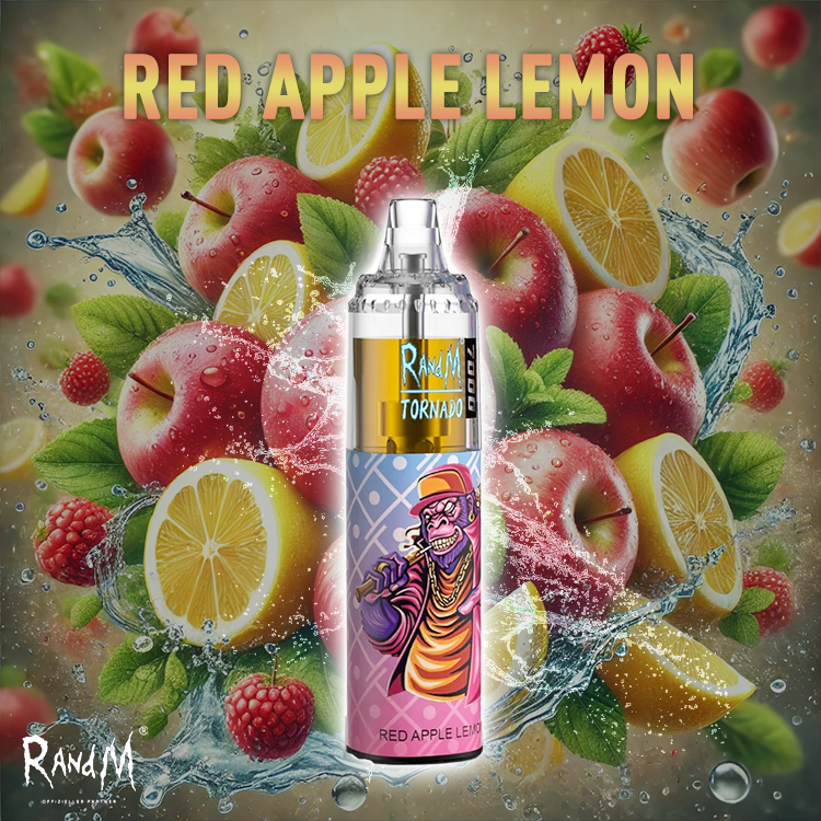 RandM Tornado Vape 7000- Red Apple Lemon