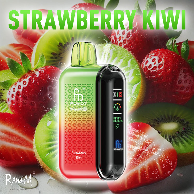 RandM Tornado Vape 20000- Strawberry Kiwi