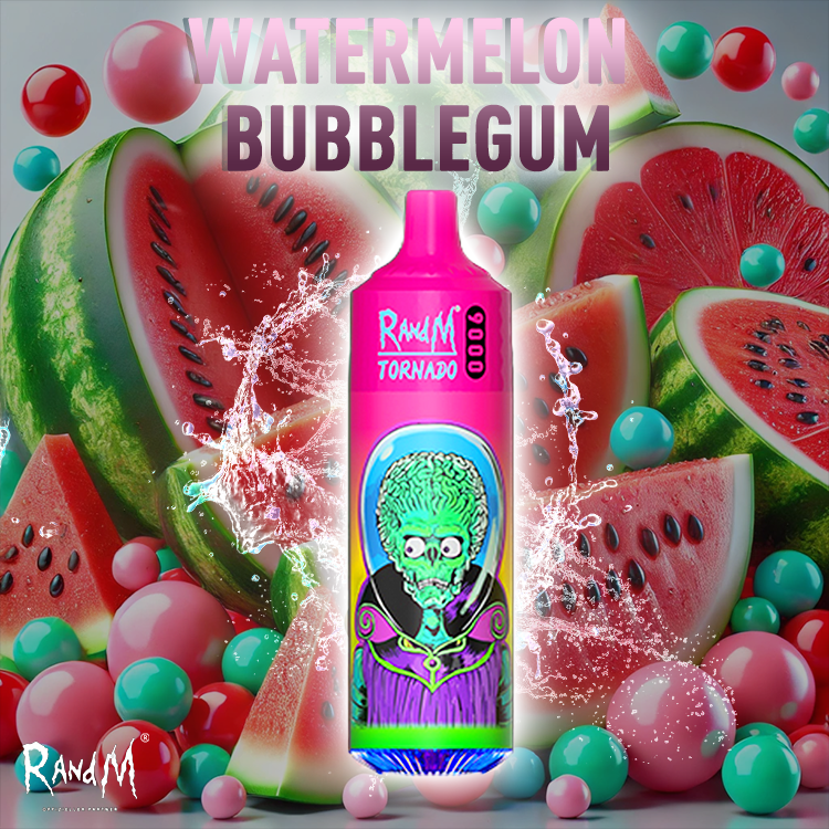 RandM Tornado Vape 9000- Watermelon Bubblegum